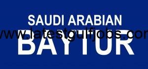 Saudi Arabian Baytur Construction Company Riyadh Jobs