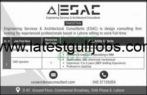 Engineering Services and Architectural Consultants (ESAC) Lahore