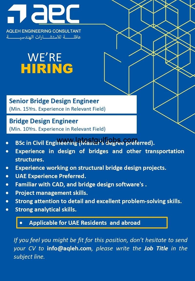 AQLEH-Engineering-Consultant-AEC-Dubai-Jobs-27-Aug-2022