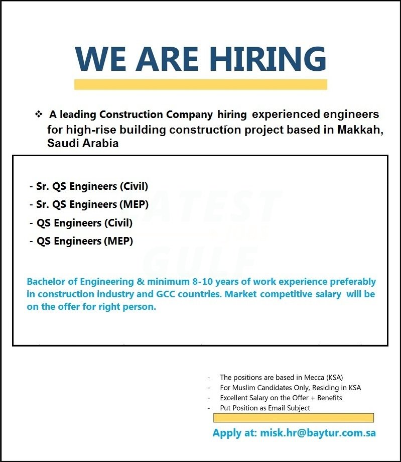Saudi-Arabian-Baytur-Construction-Company-Makkah-Jobs-19-Sep-2022