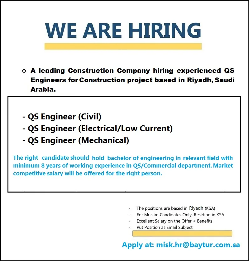 Saudi-Arabian-Baytur-Construction-Company-Riyadh-Jobs-08-Feb-2023