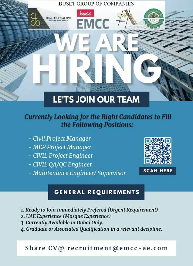 Electromechanical-Credible-Contractors-EMCC-LLC-Dubai-Jobs-26-Mar-2024
