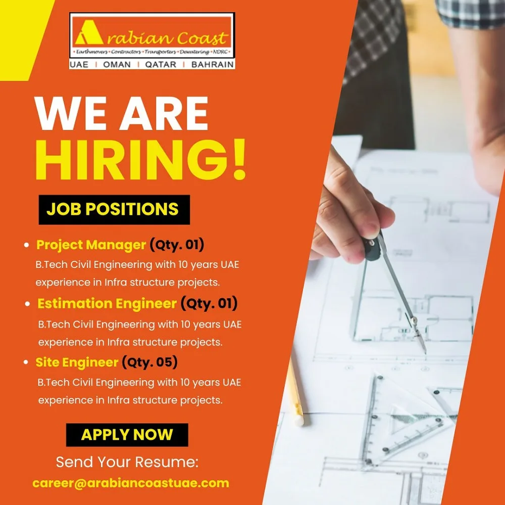 Arabian Coast Contracting LLC Dubai Jobs