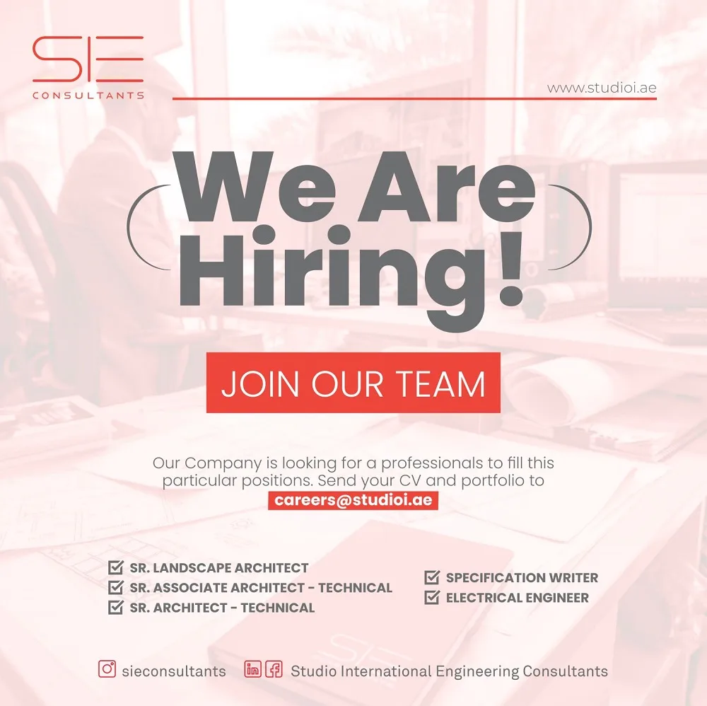 Studio International Engineering Consultants Dubai Jobs