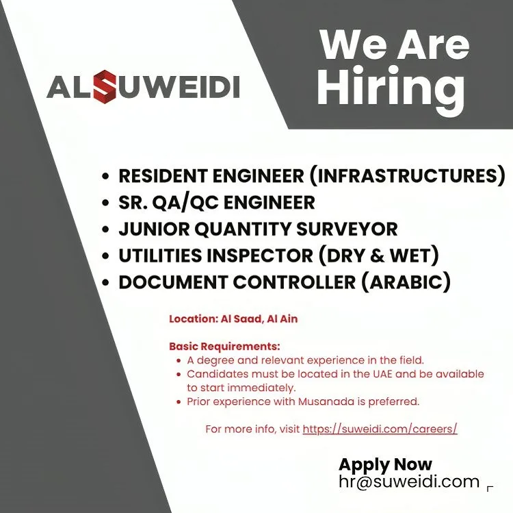 AL-SUWEIDI-Engineering-Consultants-Al-Ain-Jobs-11-July-2024