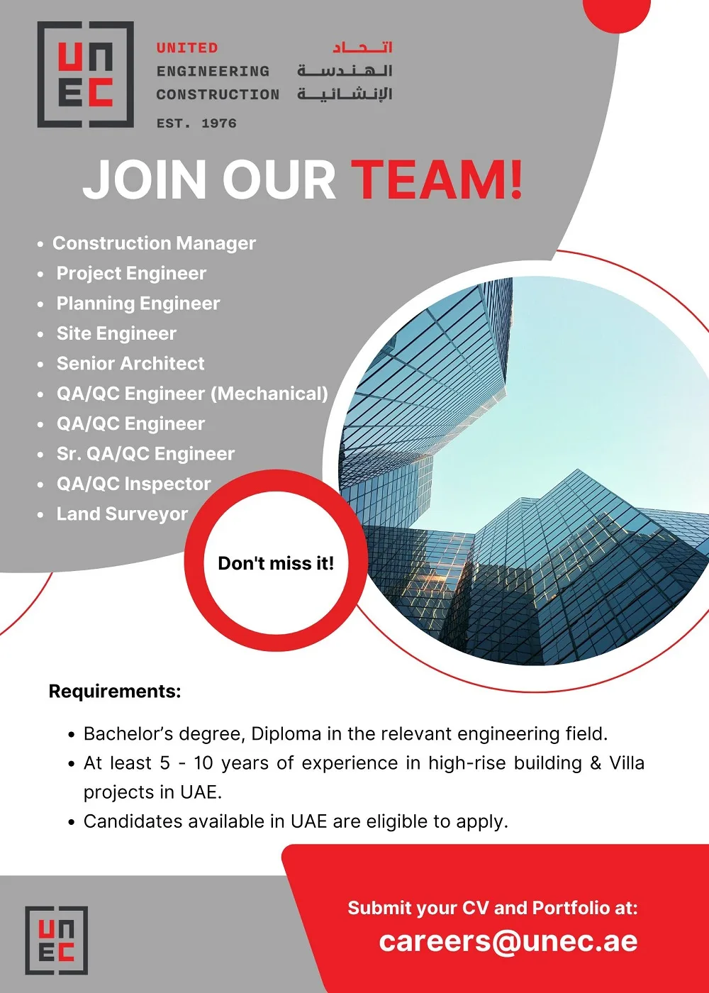 United-Engineering-Construction-UNEC-Dubai-Jobs-06-Mar-2025