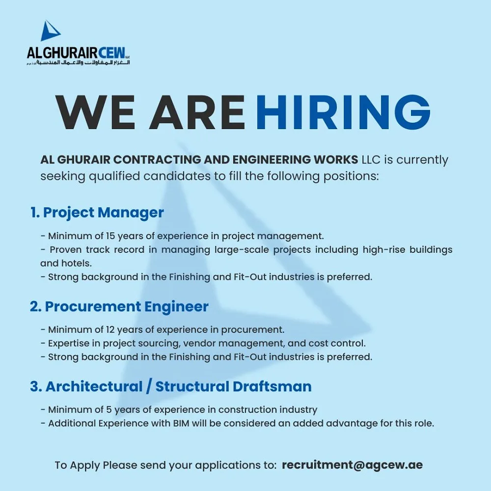 AL-Ghurair-Contracting-and-Engineering-Works-LLC-Dubai-Jobs-29-Mar-2025