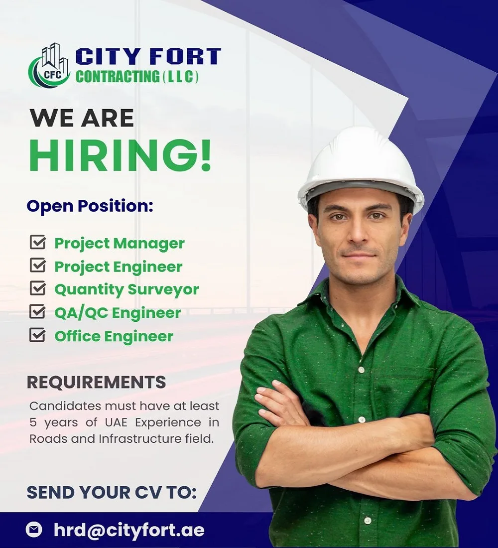 City-Fort-Contracting-LLC-Dubai-Jobs-06-May-2025