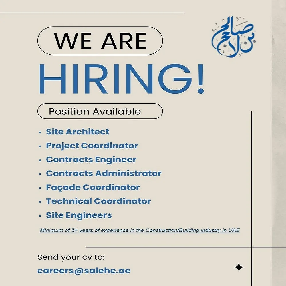 SALEH-Constructions-LLC-Dubai-Jobs-12-May-2025
