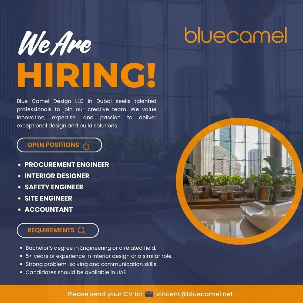 Blue-Camel-Design-LLC-Dubai-Jobs-25-Aug-2025