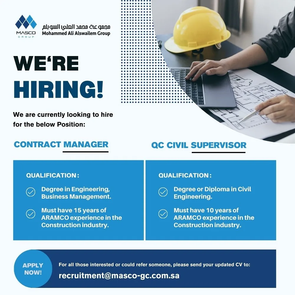 MASCO-General-Contracting-Company-Khobar-Jobs-20-Aug-2025