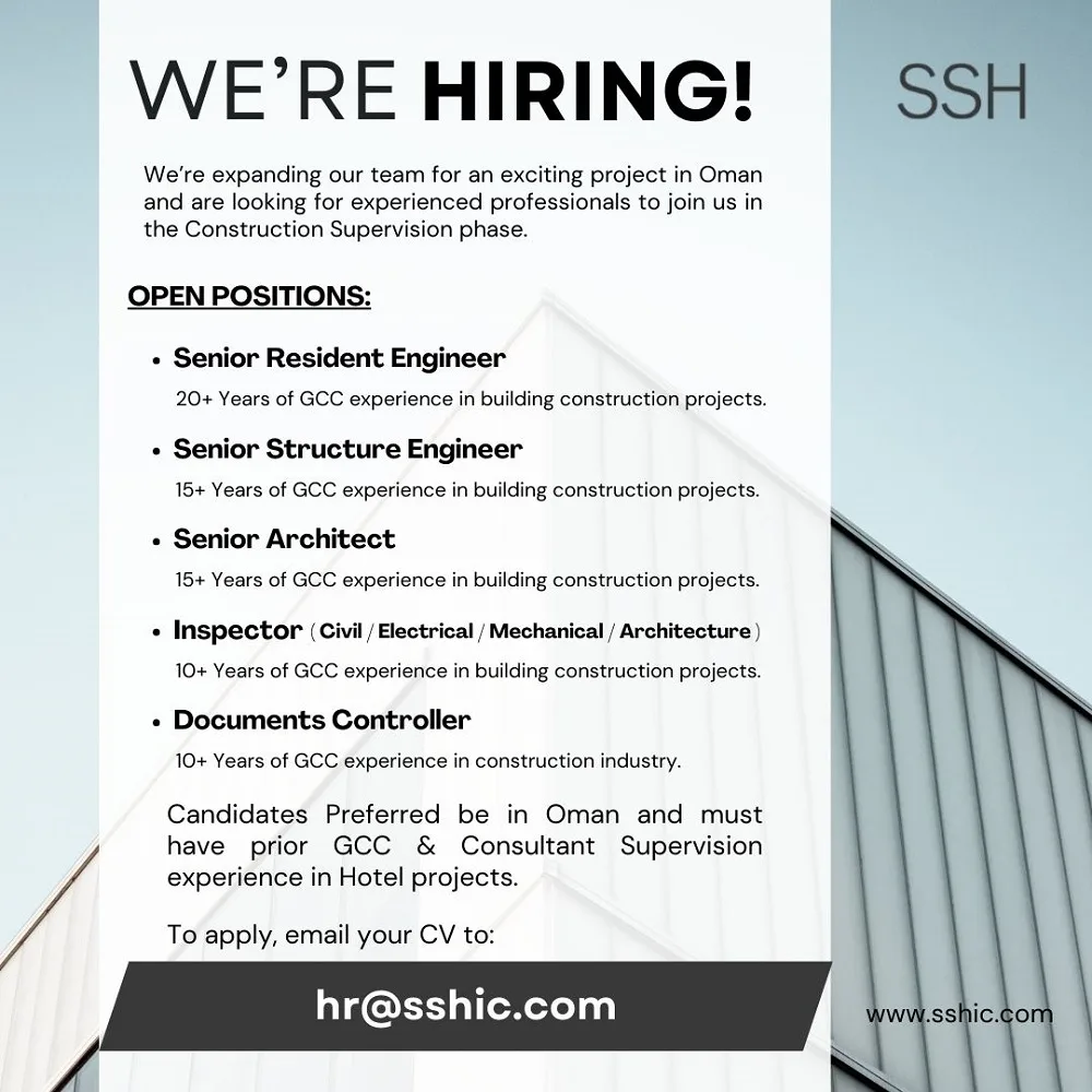 SSH-International-Design-Consultants-Muscat-Jobs-16-Aug-2025