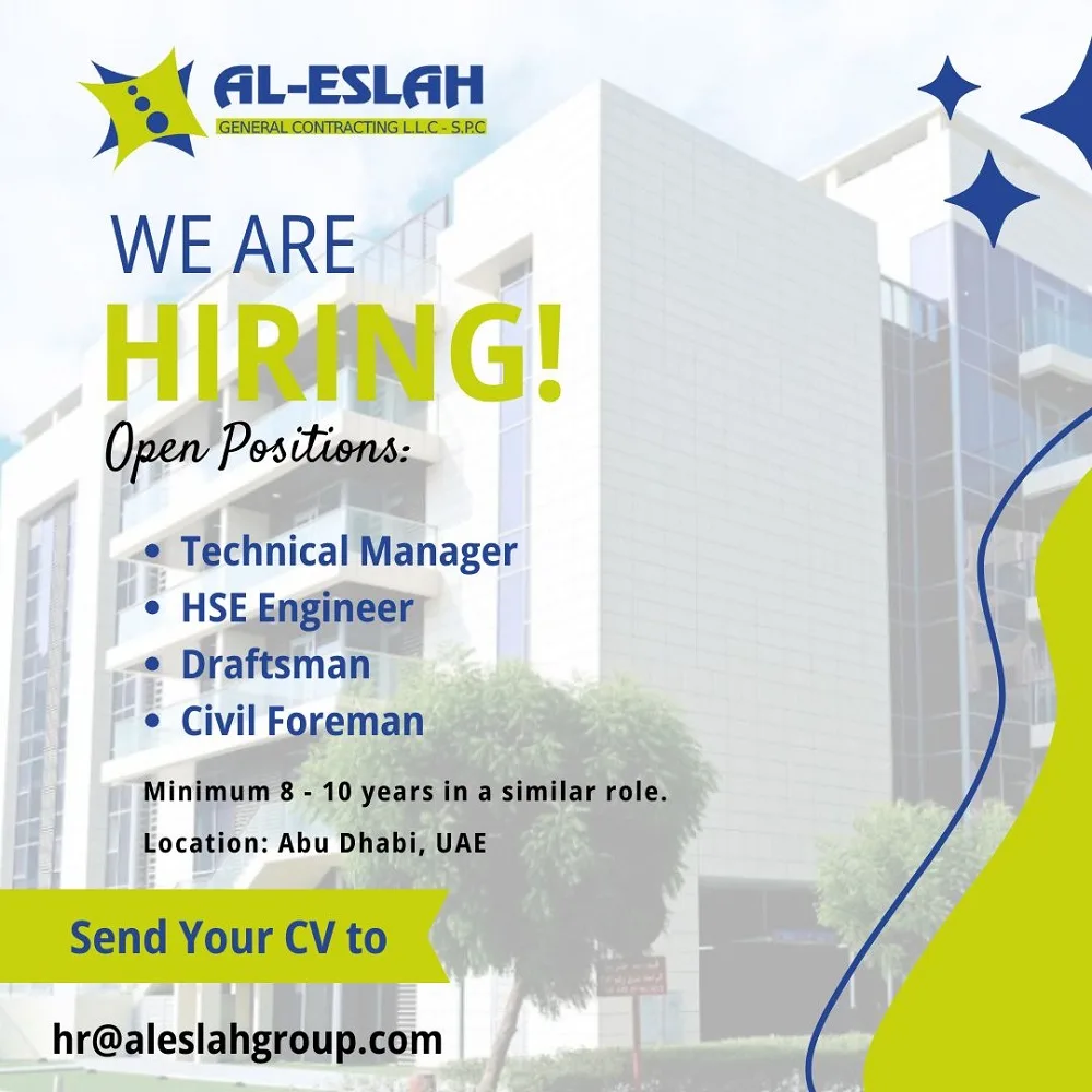 Al-Eslah-General-Contracting-LLC-Abu-Dhabi-Jobs-17-Oct-2025