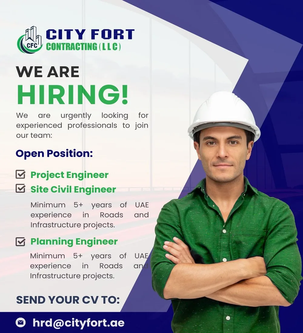 City-Fort-Contracting-LLC-Dubai-Jobs-14-Oct-2025