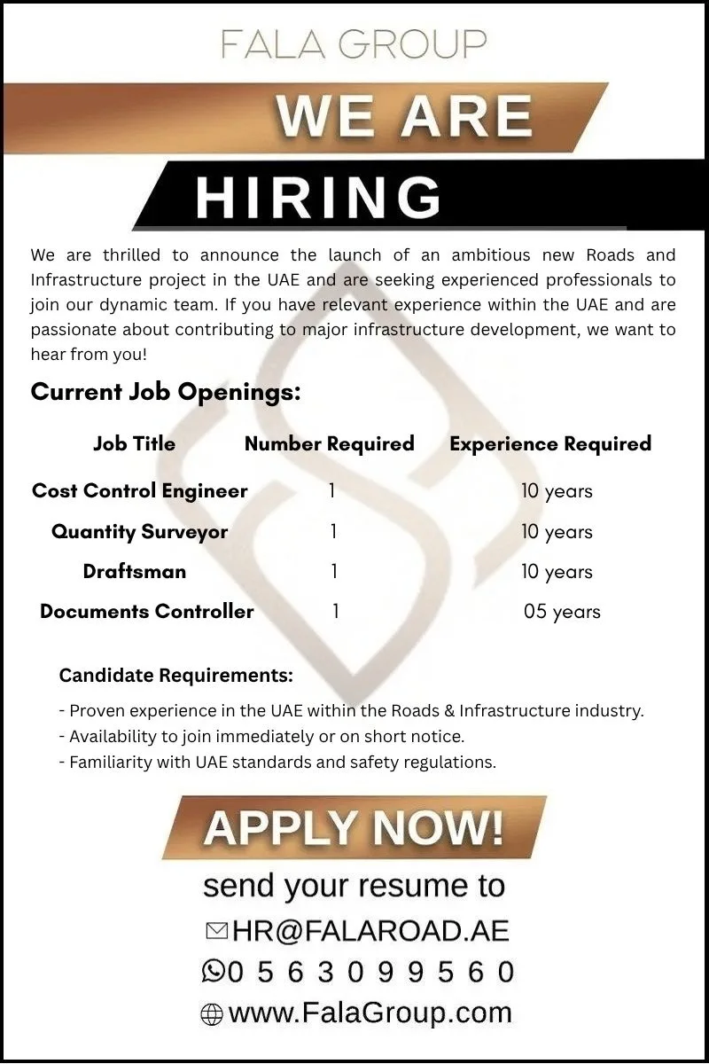 Fala-Road-Contracting-LLC-Dubai-Jobs-31-Oct-2025