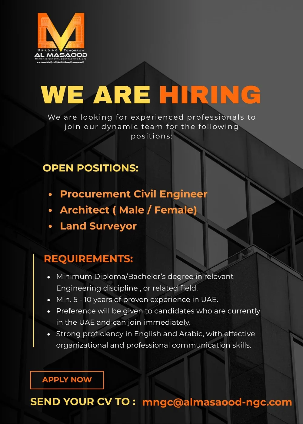 Al-Masaood-National-General-Contracting-LLC-Dubai-Jobs-13-Feb-2026