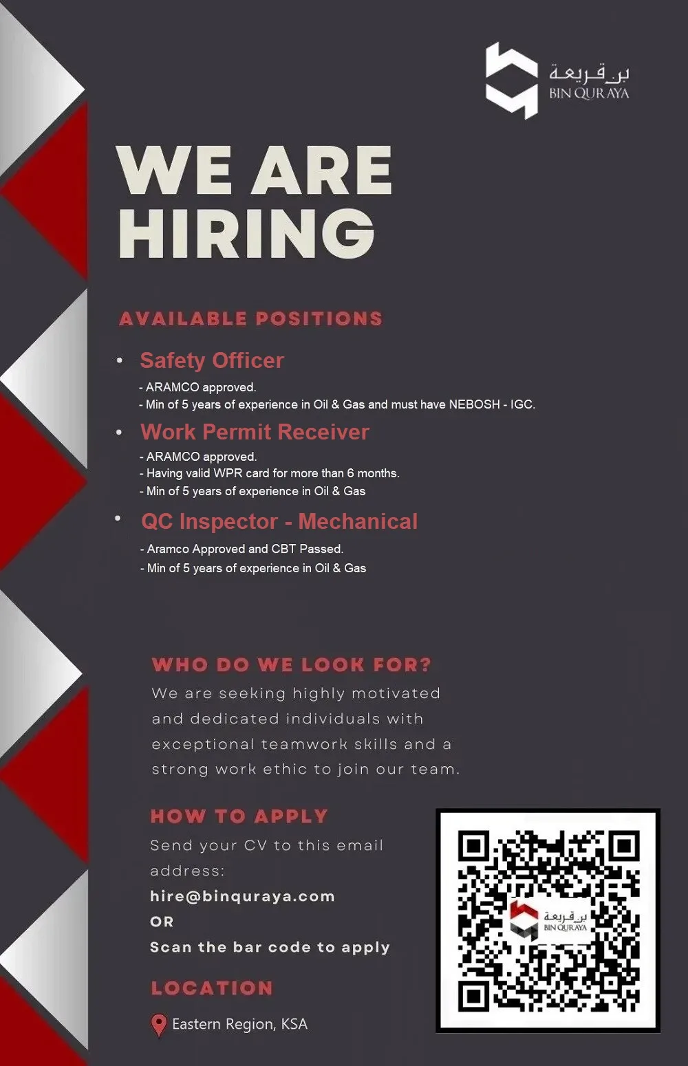 Bin-Quraya-Construction-Company-Khobar-Jobs-31-Jan-2026