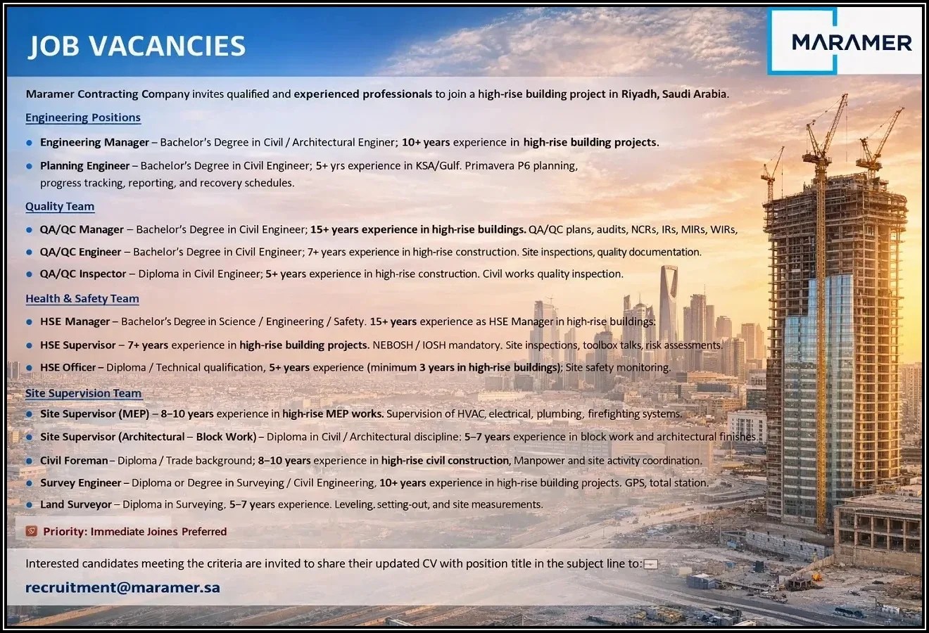 Maramer-Contracting-Company-Riyadh-Jobs-03-Feb-2026