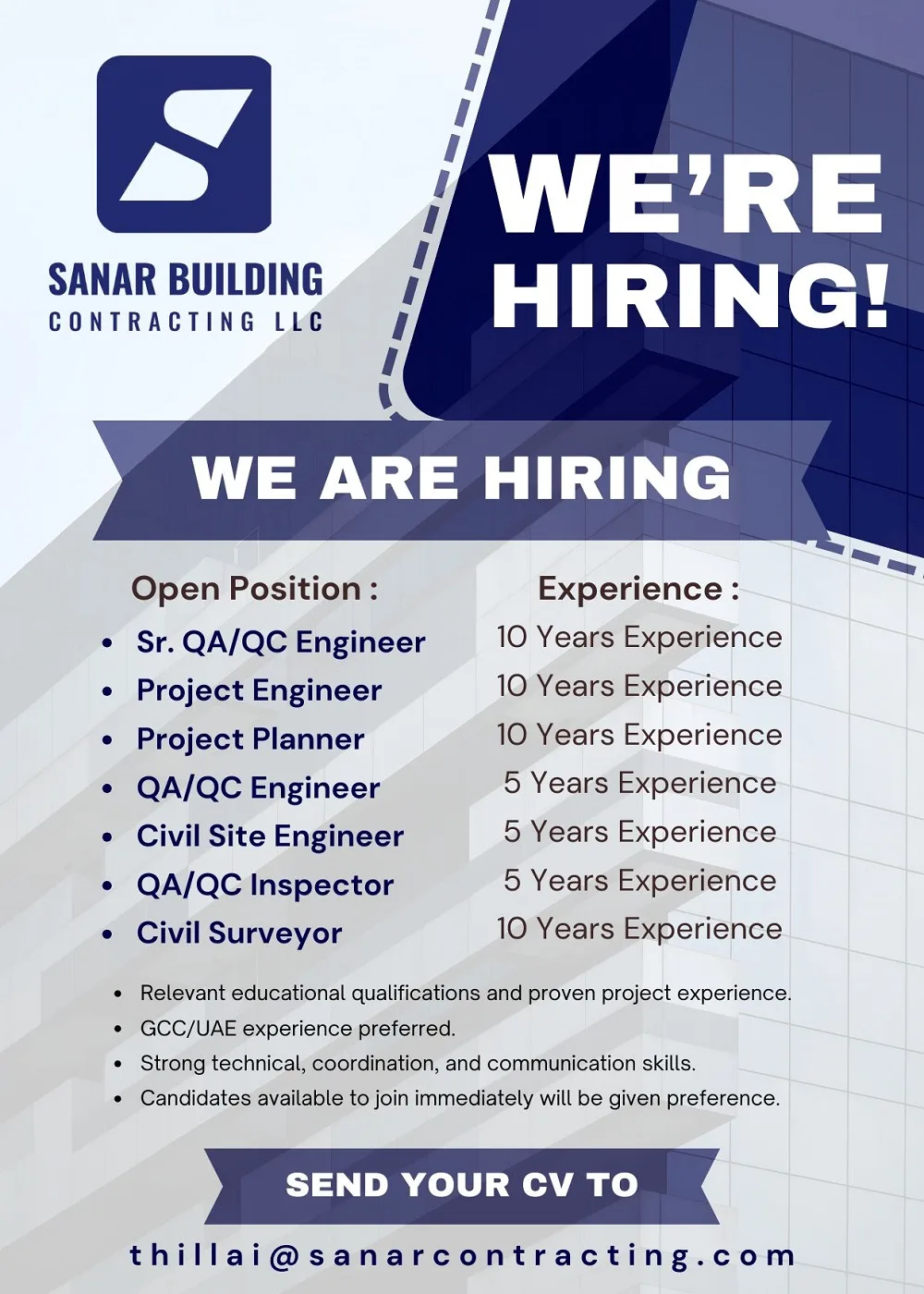 Sanar-Contracting-LLC-Dubai-Jobs-22-Feb-2026
