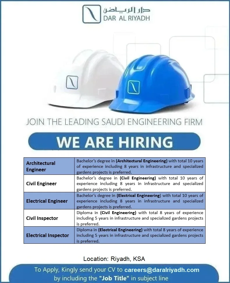Dar-Al-Riyadh-Engineering-Consultants-Riyadh-Jobs-14-Mar-2026