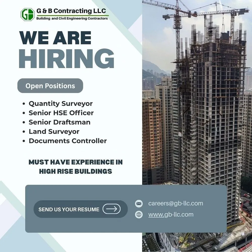 G-and-B-Contracting-LLC-Dubai-Jobs-12-Mar-2026