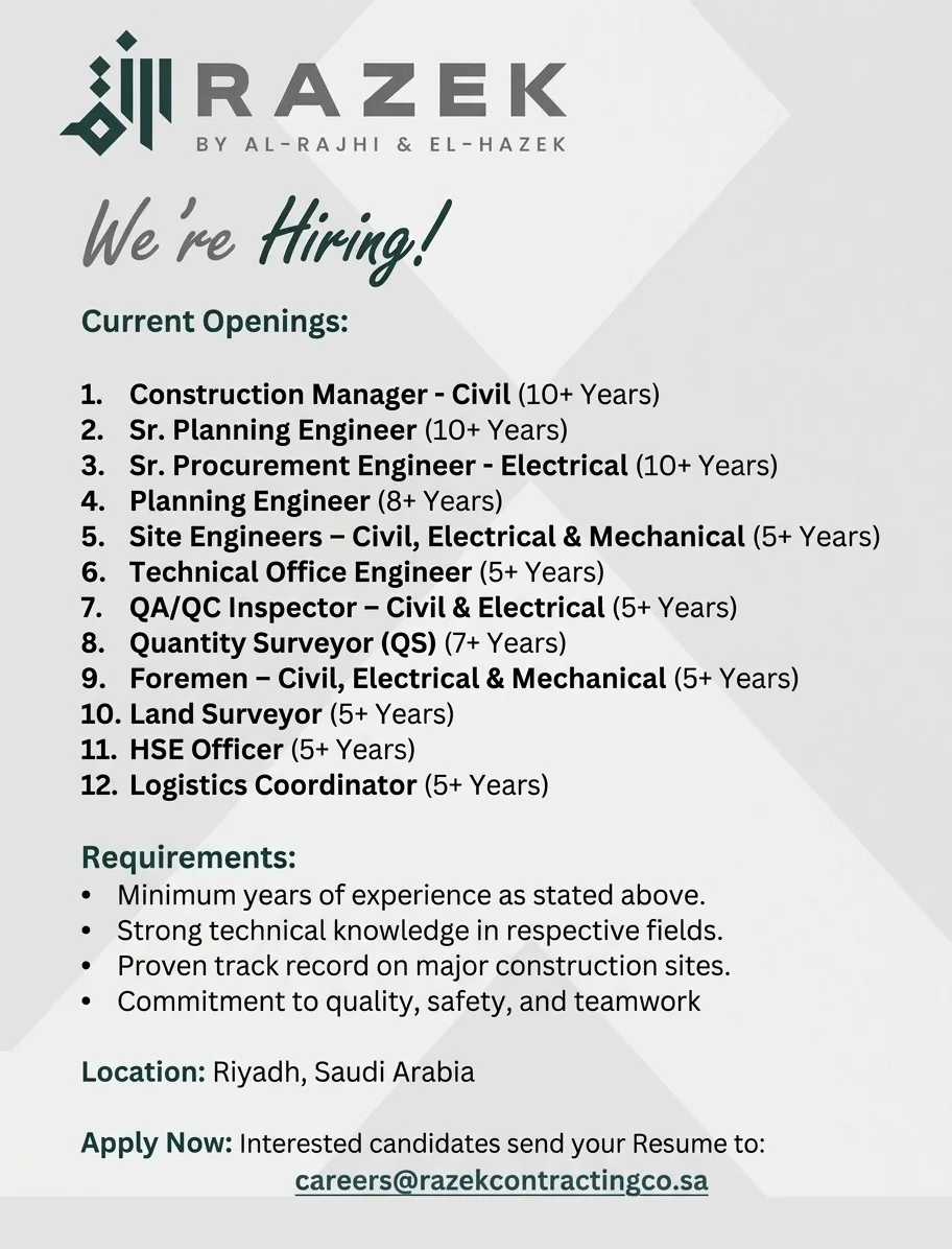 Razek-Contracting-Company-Riyadh-Jobs-01-Apr-2026