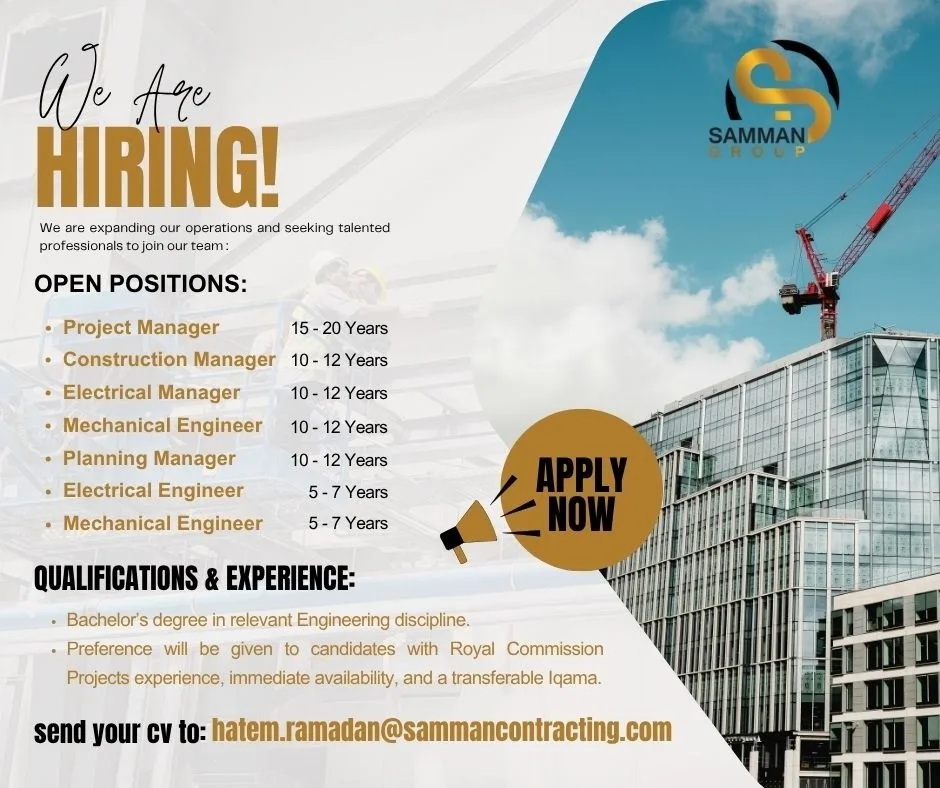 Samman-Construction-Company-Yanbu-Jobs-11-Apr-2026