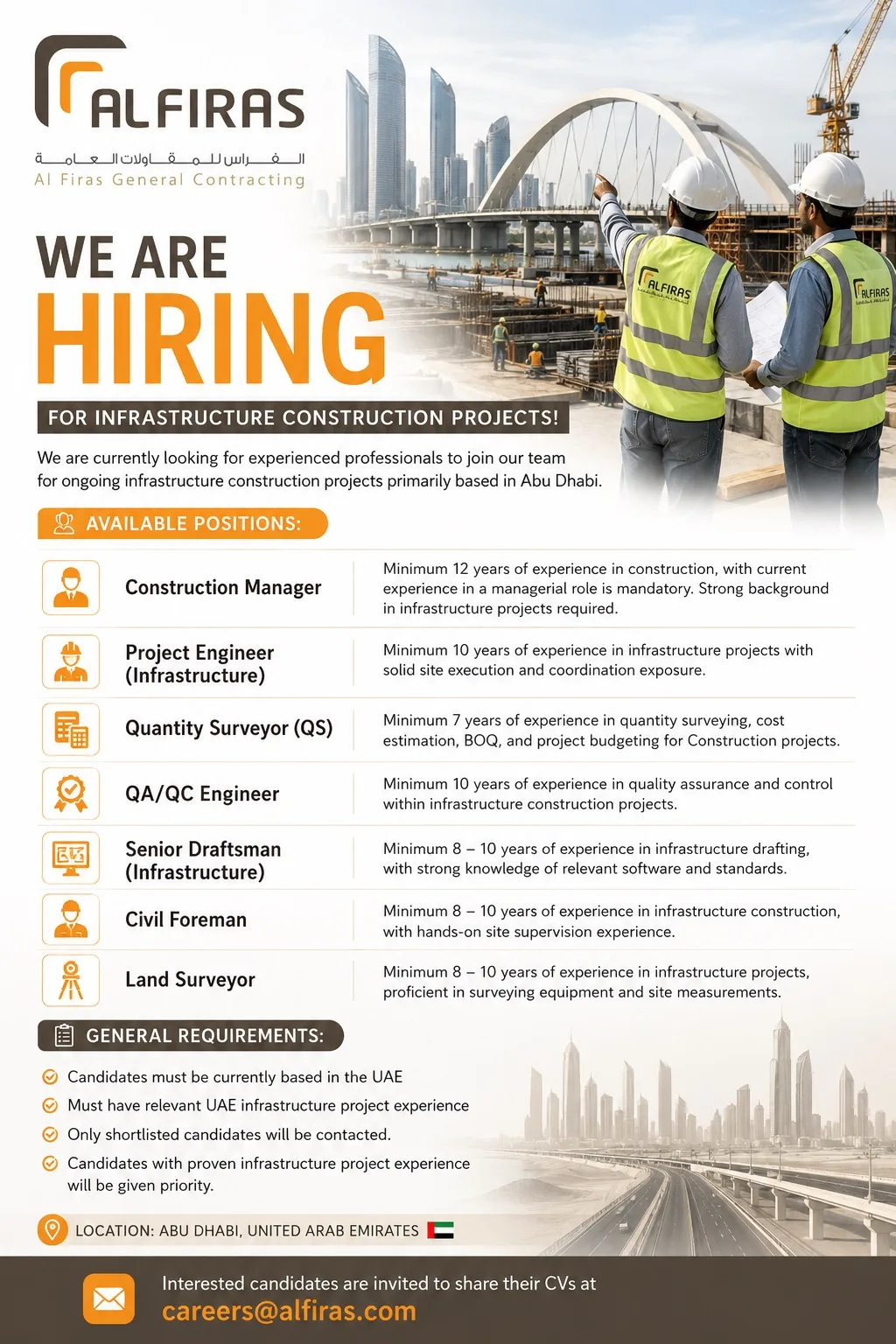 Al-Firas-General-Contracting-LLC-Abu-Dhabi-Jobs-09-May-2026