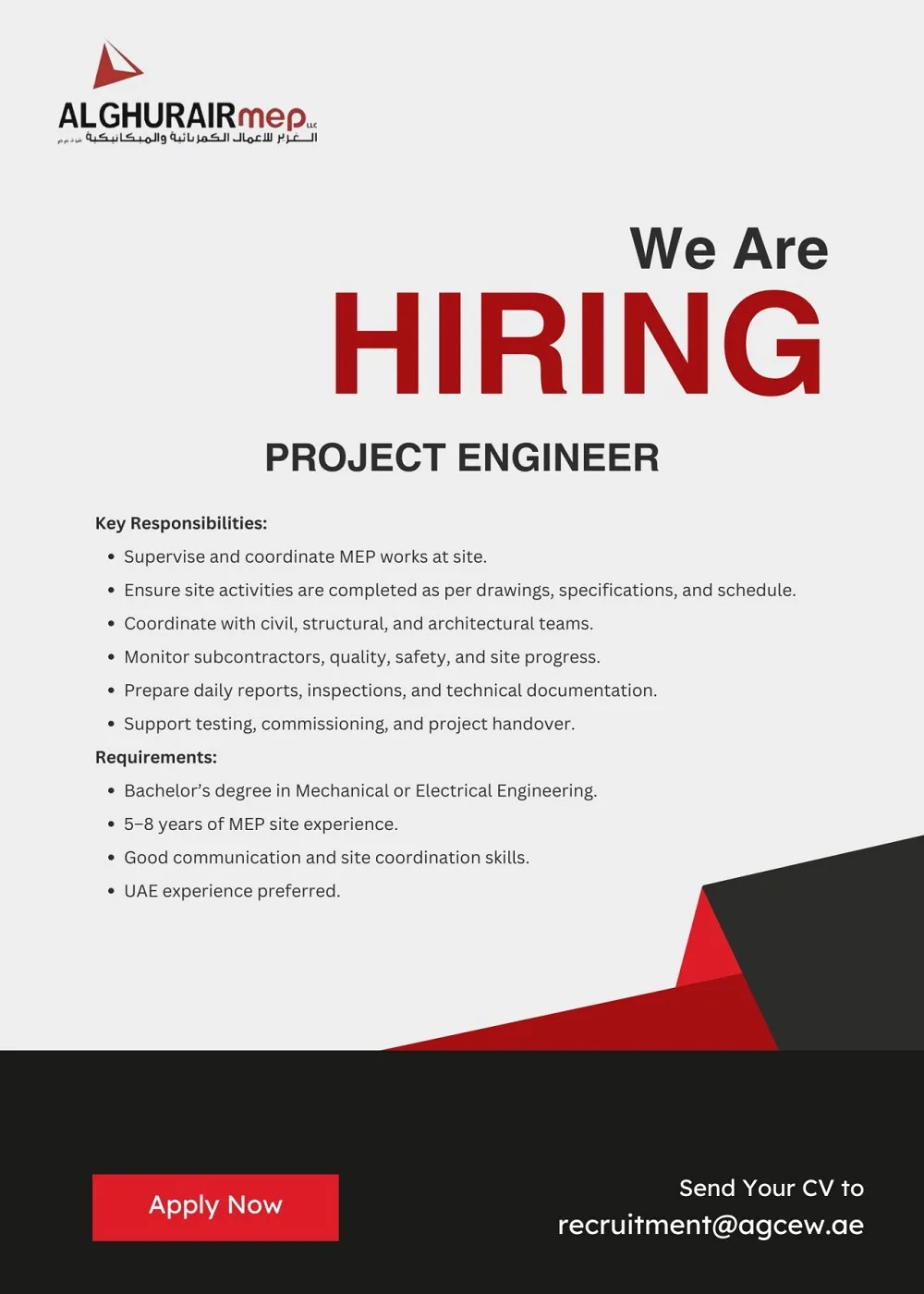 AL-Ghurair MEP-LLC-Dubai-Jobs-02-Jun-2026-A